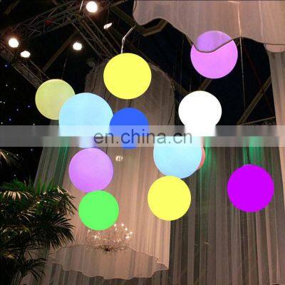 Ball Plastic 60 cm /D40cm LED Ball Light Rechargeable Mood Lamp Floating Ball Light With 16 Dimmable Colors