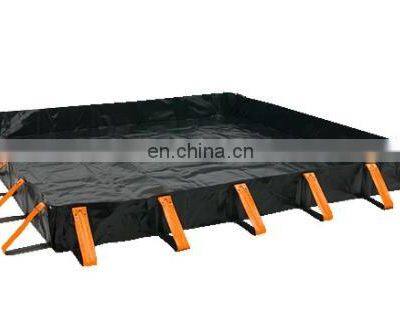 8'x10'x12'' 30 Oz. Chemical Resistant Quick Snap Release Collapsible Foam Wall Oil Spill Berm photo-2