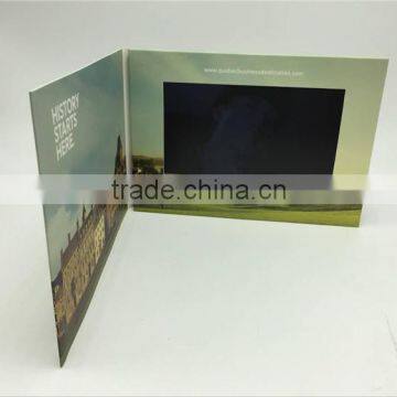 2016 Newest Invitation Video Brochure Card/ Lcd Video Greeting Card Oem, Promotion Digital Lcd Video Business Card photo-2