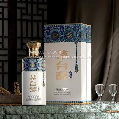 Maotai Alcohol · Exclusive (Cloisonne) 53 Degree Maotai Flavor Baijiu 500ML/bottle Pure Grain Liquor Kweichow Moutai Family Maoxiang Liquor Full Case Baijiu Gift Box Gift Exclusive (Cloisonne) 500ML/bottle 53% Vol photo-5