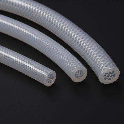 China Factory Custom Various Sizes or Colors Braided Reinforced Silicone Hose Tube