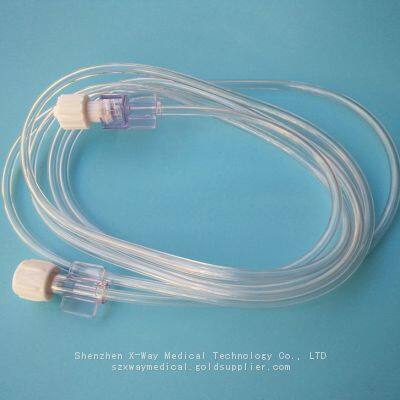 High Pressure 1200psi Braided Medical Plastic Tubing, PU Male Female Luer Connector Extension Tube Connect Pipes Line photo-5