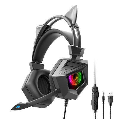 Explosive Wired Headphones, Gaming Computers, Mobile Phones, Headphones, Head Mounted Esports Earphones photo-3