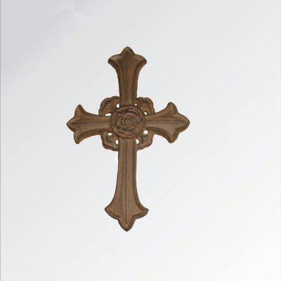 Antique Vintage Cast Iron Cross Home Decor