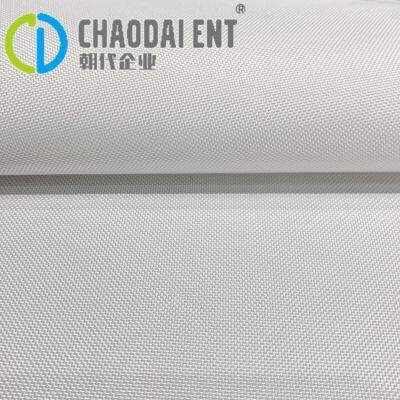 GRS FDY Woven PU Coated 600D 100%RPET Recycled Polyester Oxford Fabric for Outdoor Tent Bags photo-2