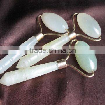 Mini Jade Dermal Roller With One Head For Face-lift