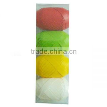 Eco-friendly Raffia Ribbon, Natural material paper ribbon for everyday decoration