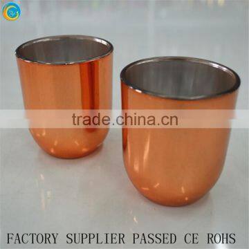 2016 Latest Round Bottom Copper Candle Jar With Metal Lids Wholesale Quality Choice photo-3