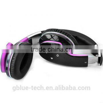 High end promotional gift bluetooth headphone with CE/RoHs/FCC/BQB