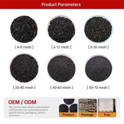 Coconut Shell Activated Carbon Granular Activated Carbon Water Treatment Activated Carbon for Gold Processing Recovery Refining photo-5