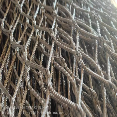Flexible Metal Mesh Netting Stainless Steel Wire Rope Fence Mesh Metal Wire Rope Mesh