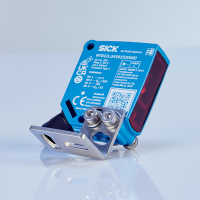 Sick W12 Series Photoelectric Sensor, Compact Industrial Diffuse/Retro-Reflective/Through-Beam Sensor, IP67, High Precision, for Automation