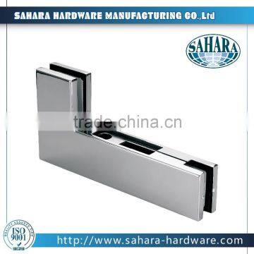 FT-540 Best Selling Quality Stainless Steel Zinc Alloy Patch Fitting Glass Door Top Crank Clamp photo-6