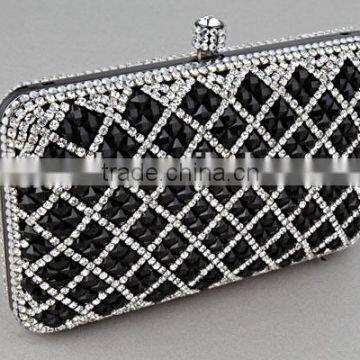 Elegant clutch style crystal evening bag party clutch bag