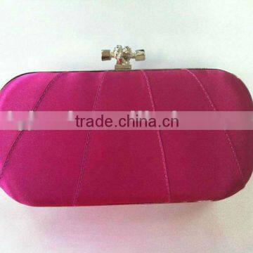 manufactuer sell satin evening purse with best price