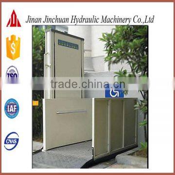disabled wheelchair lift elevator/lift with no obstacle