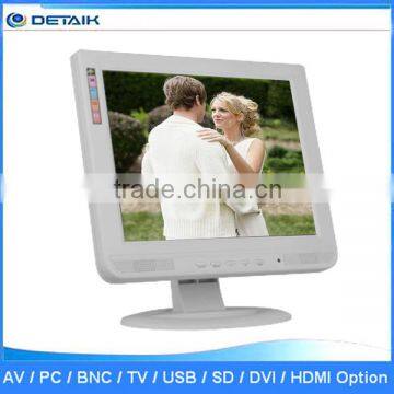 DTK-1519 Good Quality VGA Input TFT LCD LED 15 Inch White PC Monitor