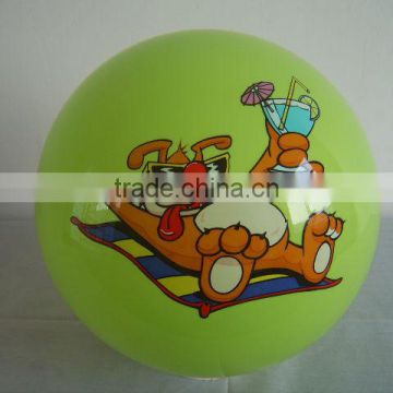 Kids play pvc ball with colorful decal kids play pvc ball