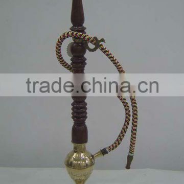 Wood & Brass Hukka