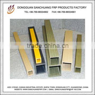 Construction Structure Fiberglass Square Tubes 15x15,20x20,25x25,30x30,40x40,50x50,100x100