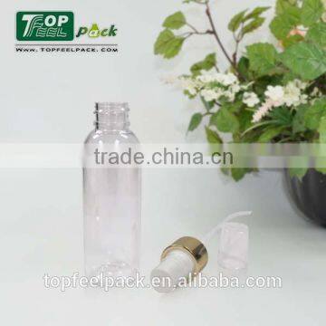 30ml Screw Pump Clear Plastic PET Bottle
