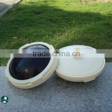 Fine bubble disc diffuser for aquaculture fish farm