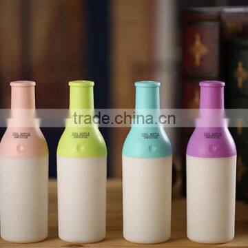 Bottle USB air humidifier Portable Mini Humidifier Office Air Diffuser Mist Maker LED Nightlight USB Humidifier