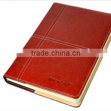 2016 high quanlity PU hot sale leather notebook