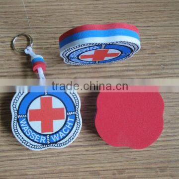 foam floating keychain