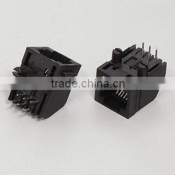 RJ11 6p Side Entry PCB telephone Jack socekt