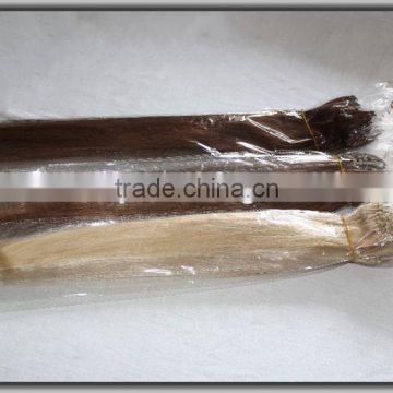 Fast shipping in alibaba nano ring 100 human hair extension wholesale