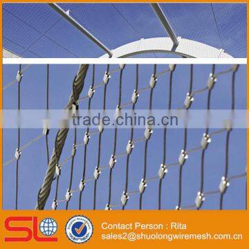 Stainless Steel Cable Rope Bird Netting Mesh