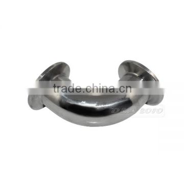 3A DIN BPE Stainless Weld 90 Degree Short Elbow PIpe Fitting Elbow