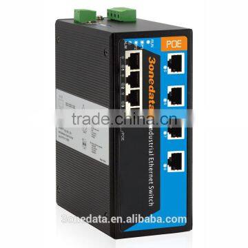 8-port Industrial PoE Switch with 4 ports PoE