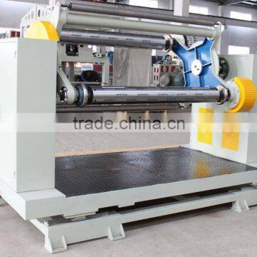 Plastic sheet/film winding machine