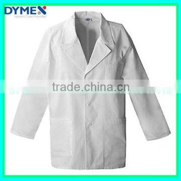 Dymex White PP Nonwoven SF SMS Medical Used Chemical Acid Resistant Disposable Lab Coats photo-2