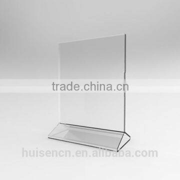 OEM China 2015 new style acrylic menu holder