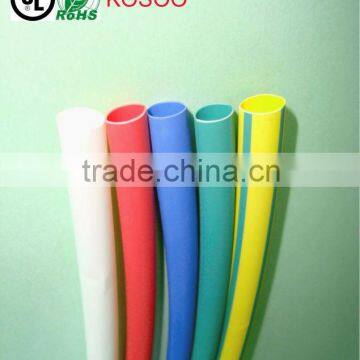 China supplier 2:1 ratio protecting low voltage colorful heat shrink tube for electrial materails