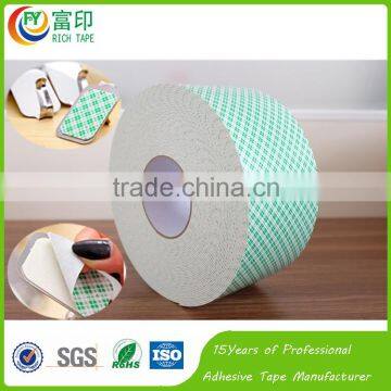 2mm thick removable hanger Tape Double Sided Rubber Adhesive