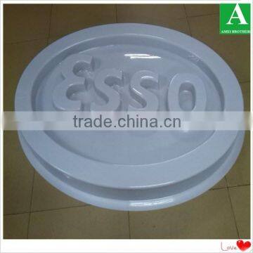 Custom Shape PMMA Vacuum Froming Round Plastic Light Box photo-2