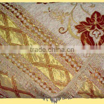 Karachi Pakistan Chenille Textile Fabric Wholesale Bed Sheet SF002-W