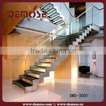 wood staircase handrail laminate flooring treads wooden stairs design