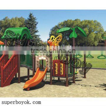 Adult plastic swings and slide