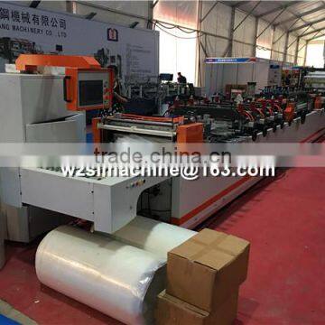 Three Side Sealing Zipper Standing Bag-making Machine