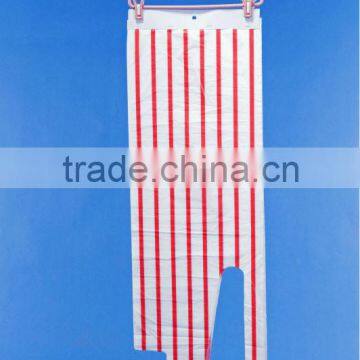 Blocked apron/apron in roll