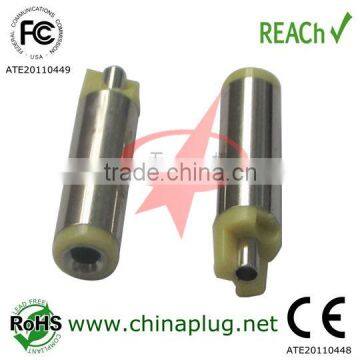 5.5 yellow type dc plug 2.1mm dc socket