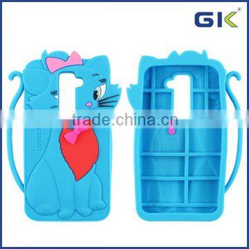 [GGIT] Lovely Tom Cat Silicone Mobile Phone Case For LG G2 D802 Cover photo-1