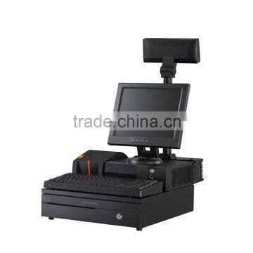 POS Manufacturer Fanless All in One Point of Sale POS System with Printer