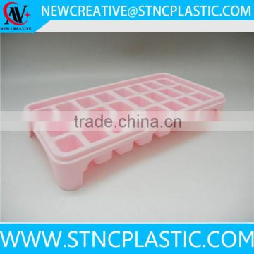 24 Ice Cubes Frozen Mini Cube Silicone Ice Tray 100% Food Grade