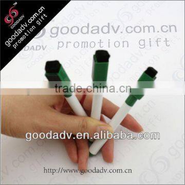 Marker pen with holder/magnetic erasable pen/dry erase pen for sale